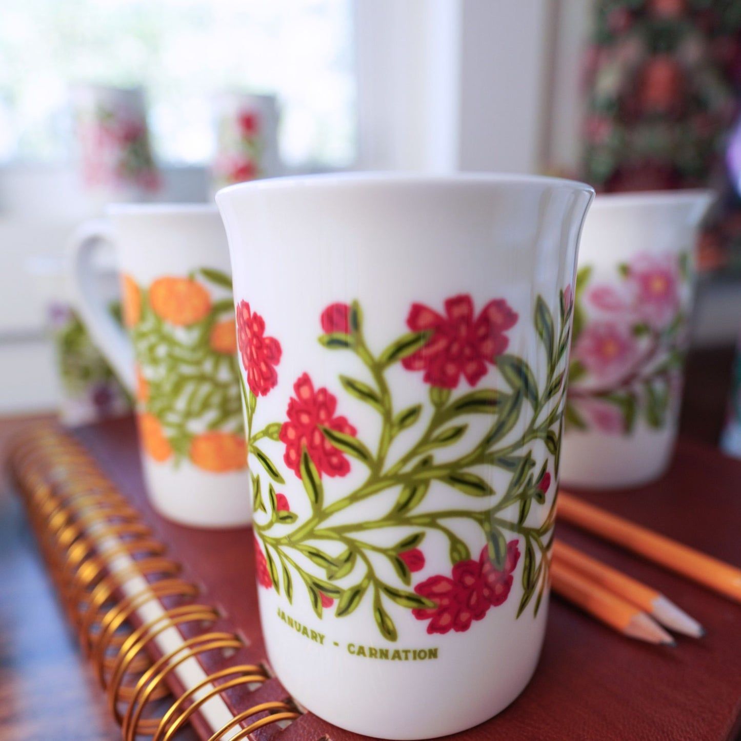 Birth Flower Mugs