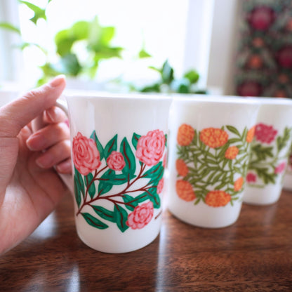 Birth Flower Mugs