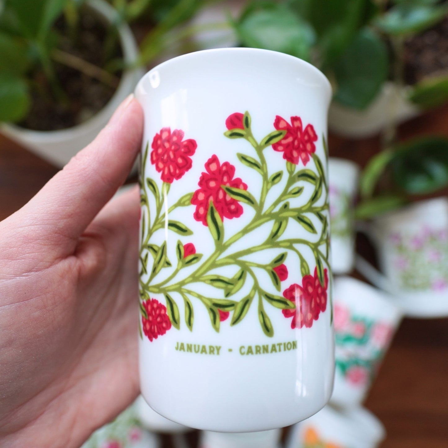 Birth Flower Mugs