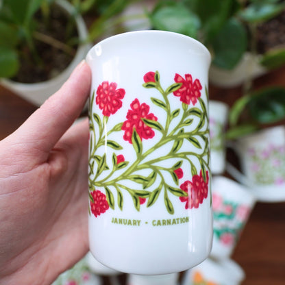 Birth Flower Mugs