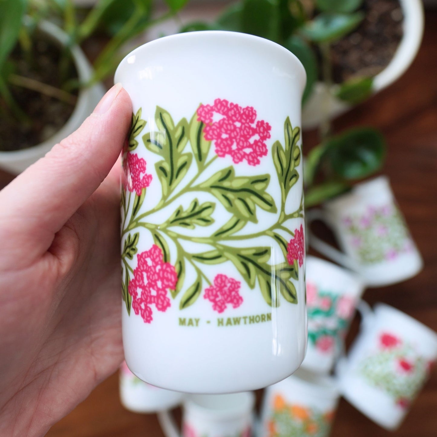 Birth Flower Mugs