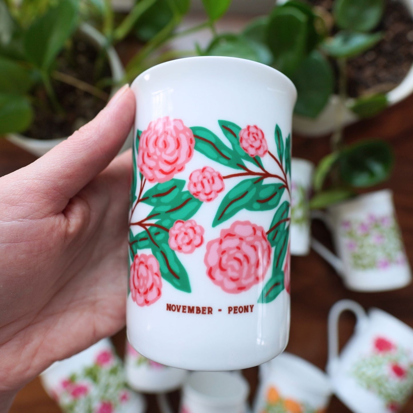 Birth Flower Mugs