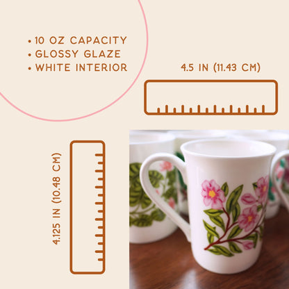 Birth Flower Mugs