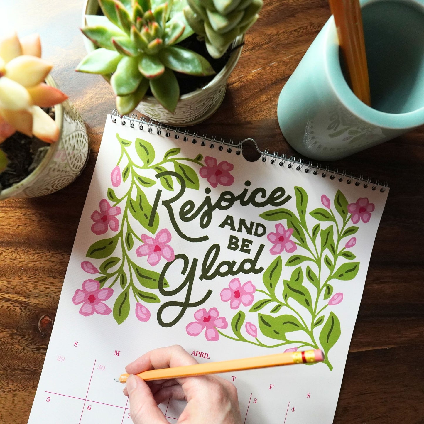 2026 Bible Scripture Calendar | Quote of the Season