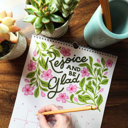 2026 Bible Scripture Calendar | Quote of the Season