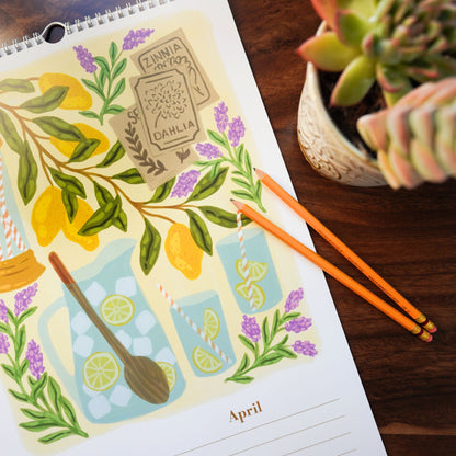 2026 Calendar | The Kitchen in Seasons