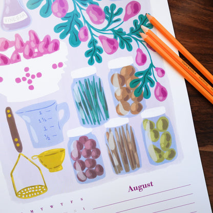 2026 Calendar | The Kitchen in Seasons