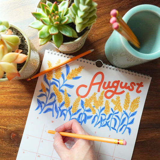 2026 Florals Calendar | Flower of the Season