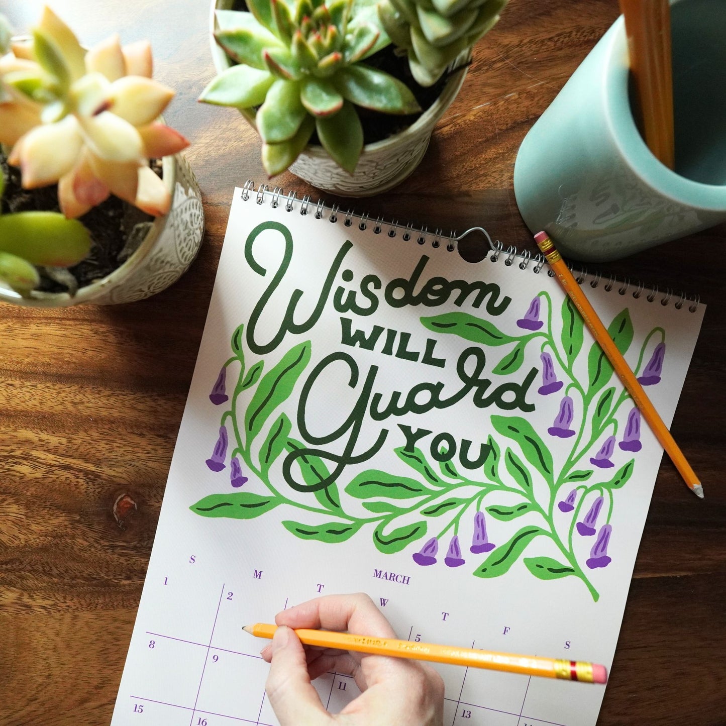 2026 Bible Scripture Calendar | Quote of the Season