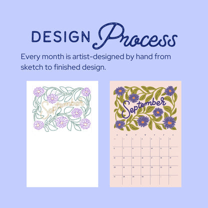 2026 Florals Calendar | Flower of the Season