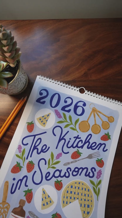 2026 Calendar | The Kitchen in Seasons