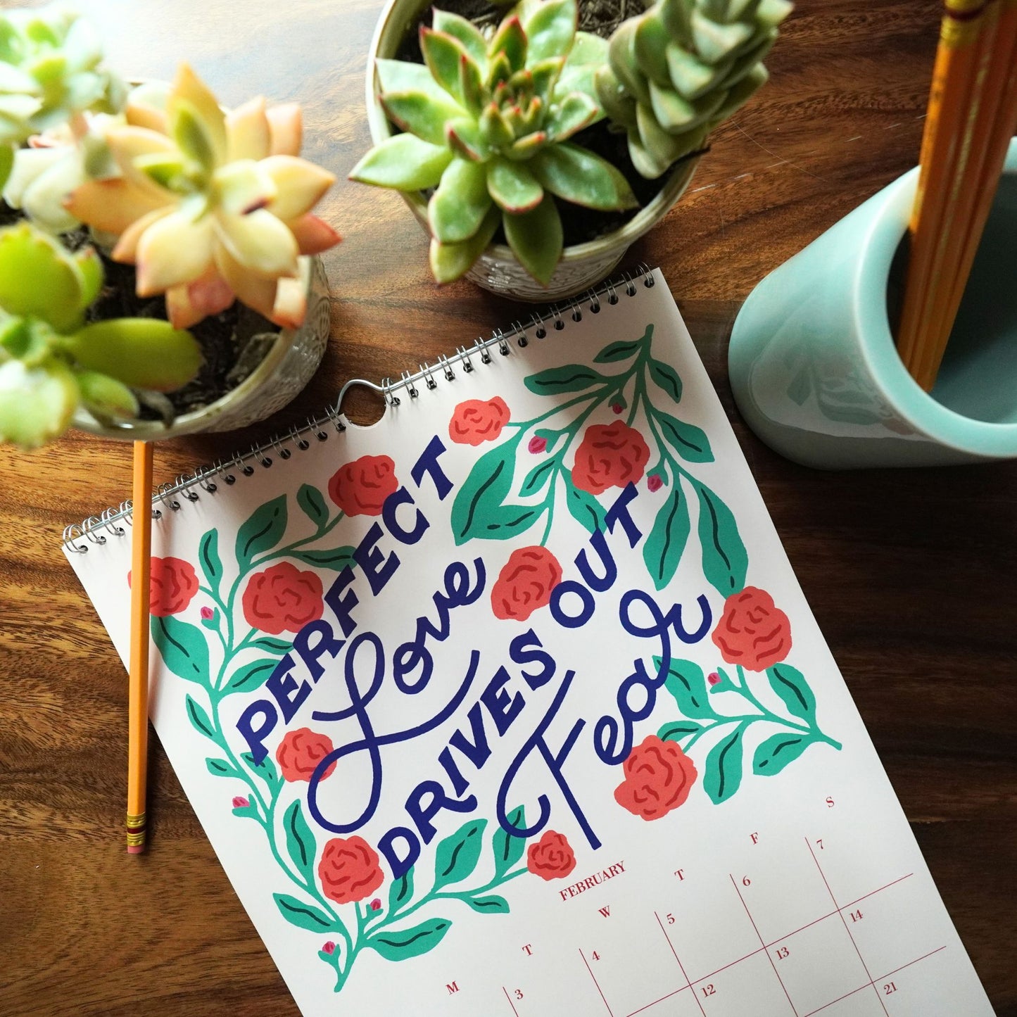 2026 Bible Scripture Calendar | Quote of the Season